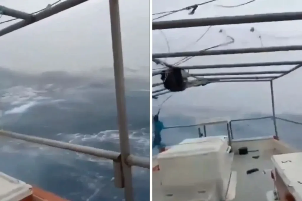 (VIDEO) Así pescadores de Celestún se enfrentaron al huracán Milton y salieron vivos