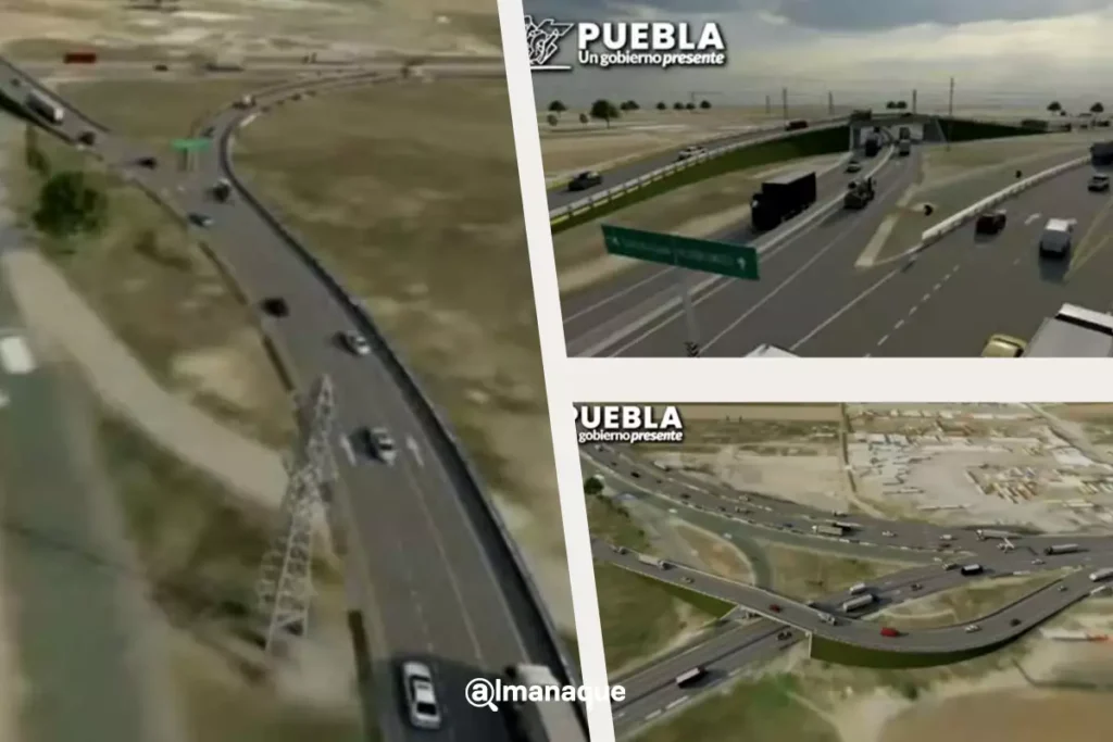 portada Distribuidor vial Puebla Tlaxcala fotos