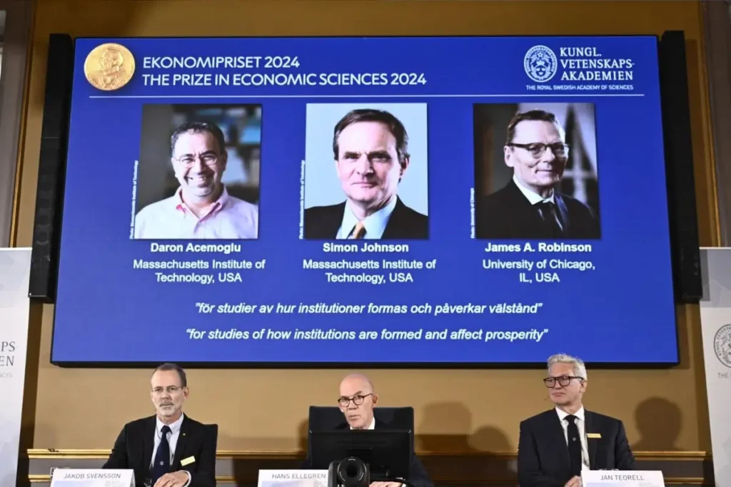 ¿Quiénes ganaron el Premio Nobel de Economía 2024?