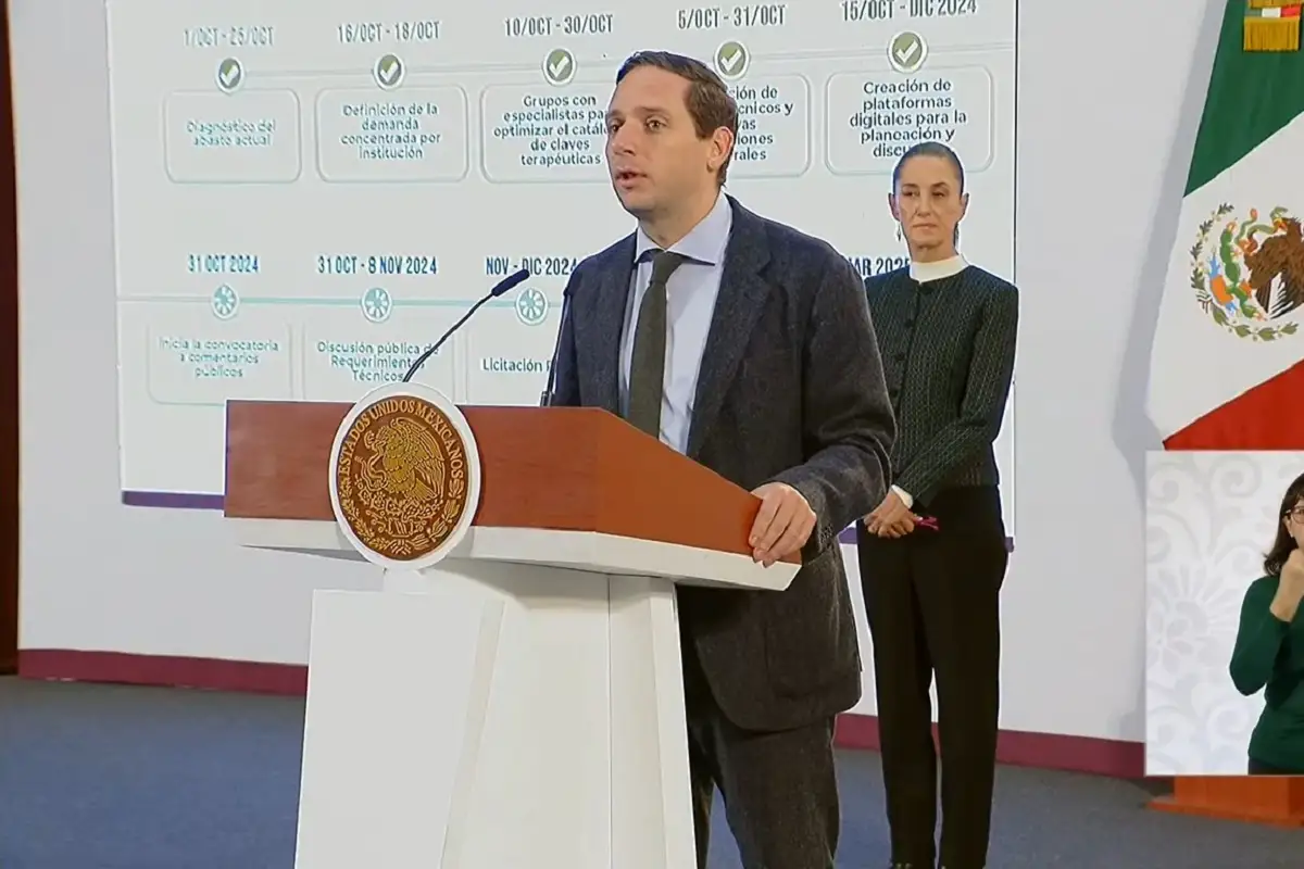 Gobierno de México presenta nuevo modelo de compra consolidada de medicamentos