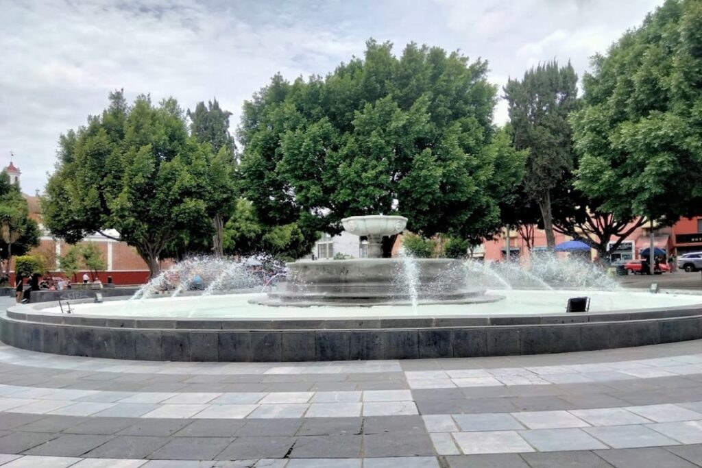 Parquímetros en el Parque del Carmen