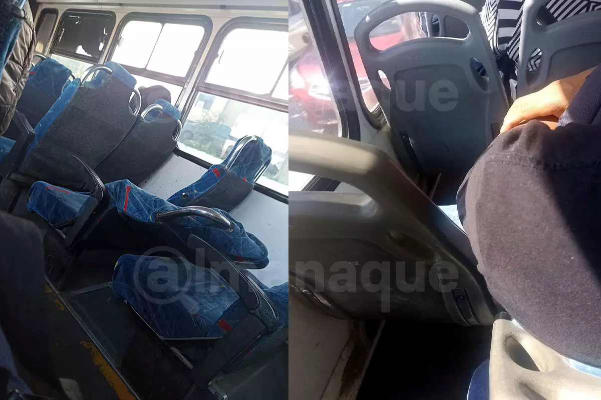 ¿19 pesos por esto? Usuarios del transporte público de Puebla exponen deplorable estado de las unidades 1 ¿19 pesos por esto? Usuarios del transporte público de Puebla exponen deplorable estado de las unidades