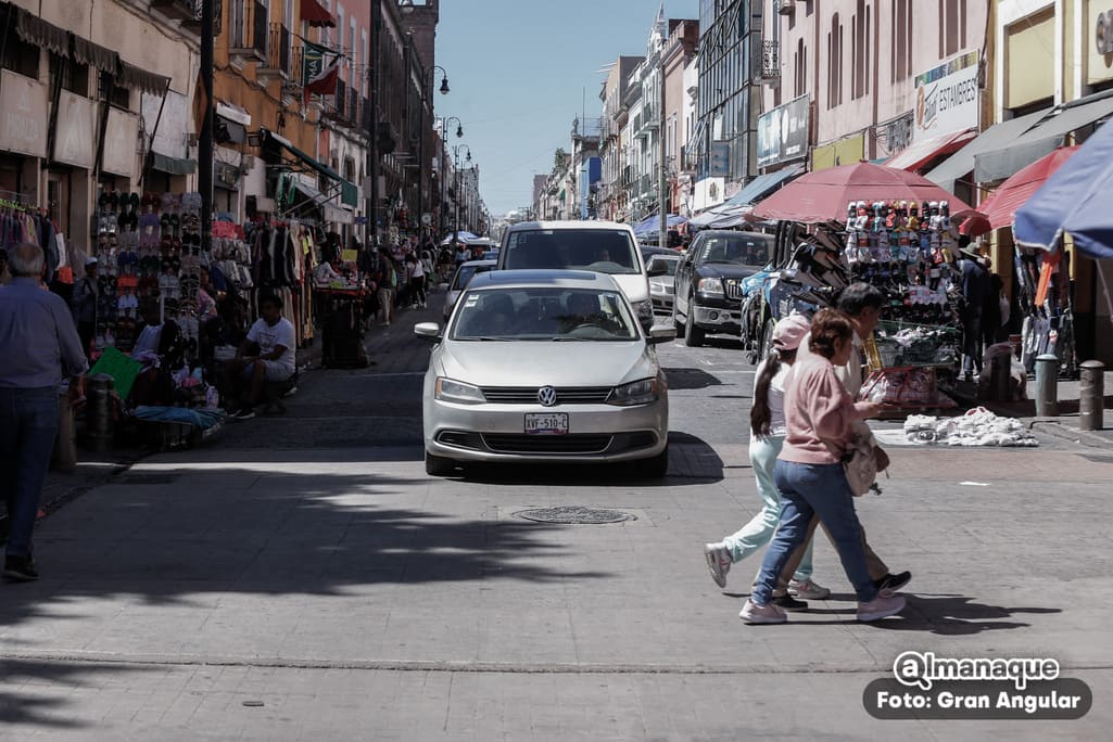 Abren calles del centro histórico de puebla