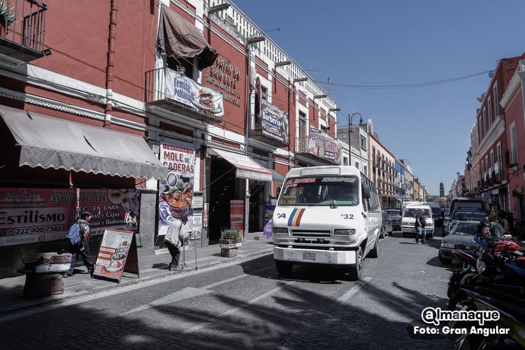 abren calles del centro histórico de puebla