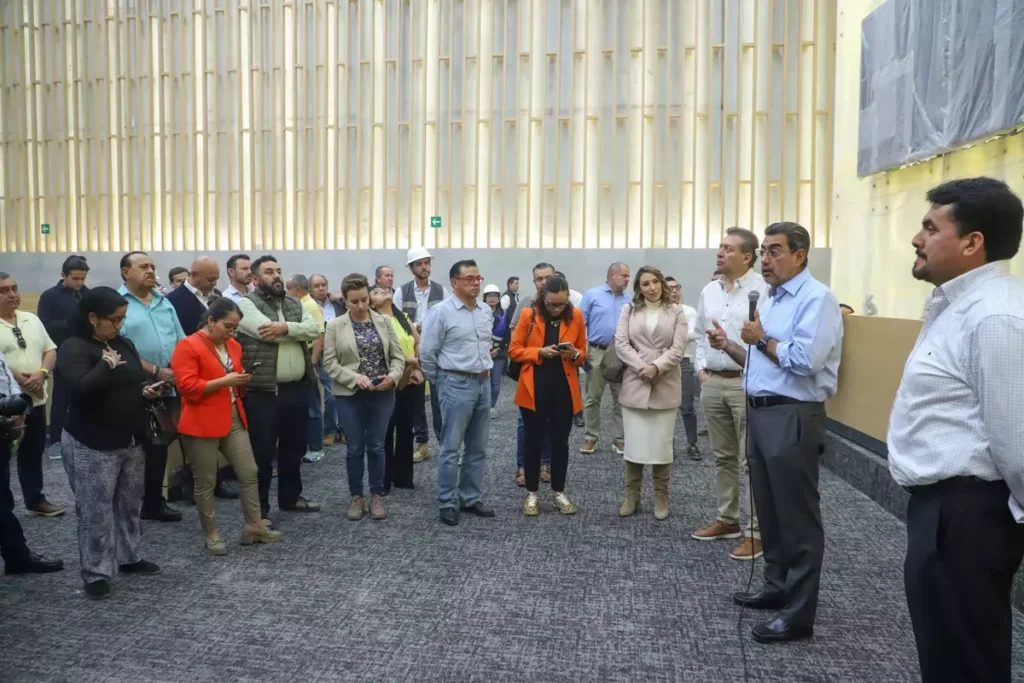 Nuevo Congreso de Puebla se inaugura el 18 de noviembre; tendrá 214 cajones de estacionamiento 2 Nuevo Congreso de Puebla