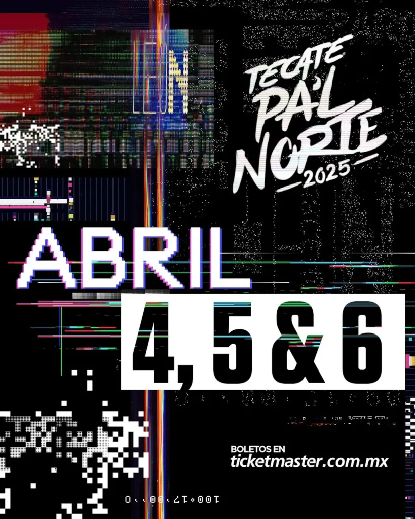 Green Day, Justin Timberlake y Olivia Rodrigo, encabezan el cartel del Tecate Pa'l Norte 2025
