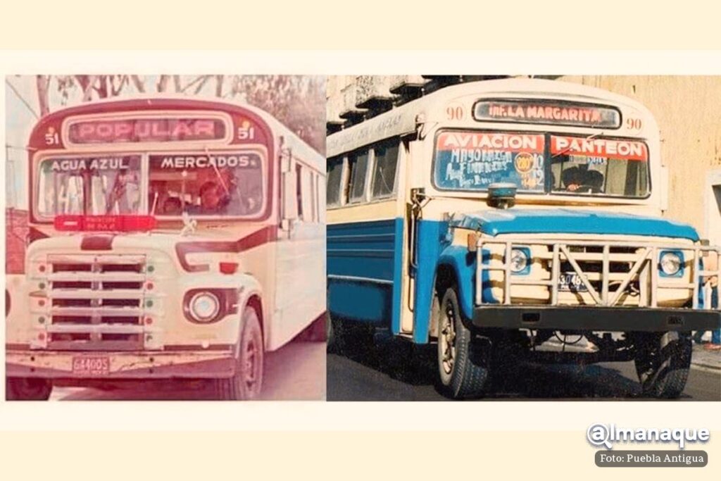FOTOS: Así era el transporte público de Puebla que circulaba en los 80s y 90s