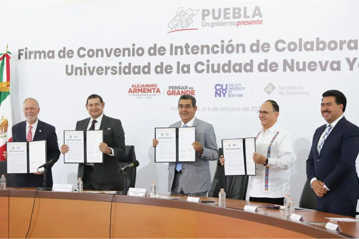 Por la 4T, Puebla cuenta con una política educativa consolidada: Sergio Salomón 1 Por la 4T, Puebla cuenta con una política educativa consolidada
