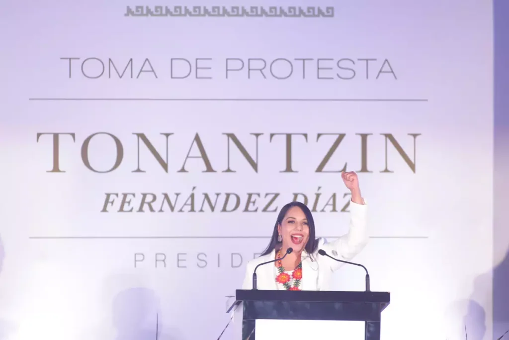 Mi prioridad será regresarle la seguridad a San Pedro Cholula: Tonantzin Fernandez Tonantzin Fernandez afirmó que trabajará para regresarle la seguridad a San Pedro Cholula