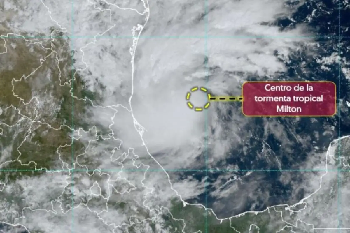 Tormenta tropical Milton está en el Golfo de México y se convertirá en huracán 1 Tormenta tropical Milton está en el Golfo de México y se convertirá en huracán