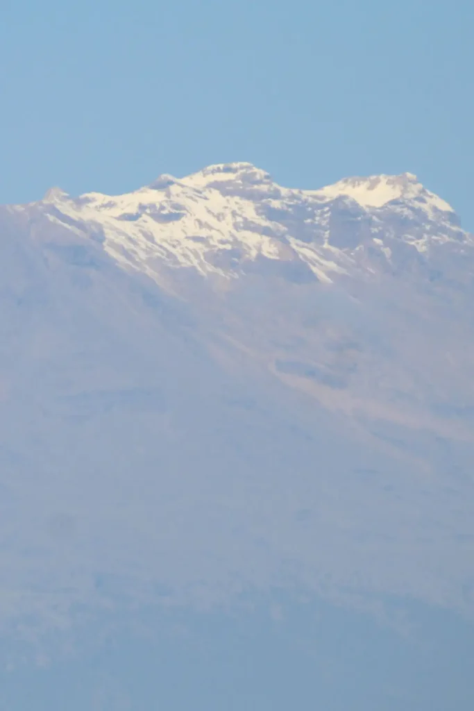 (FOTOS) Volcán Popocatépetl y el Iztaccíhuatl nos regalan estas maravillosas postales 5 volcan popocatepetl con nieve 4