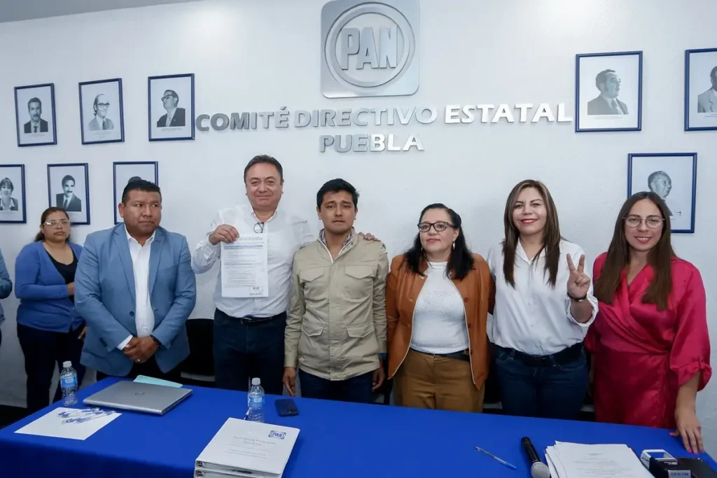 Asegura Felipe Velázquez tener 70 consejeros para ganar la dirigencia del PAN Puebla