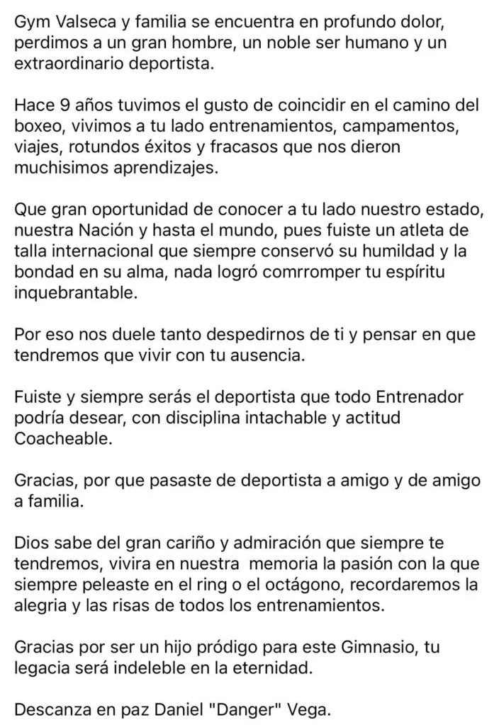 Era peleador de artes marciales, Daniel Rico Vega uno de los ejecutados en Barranca Honda