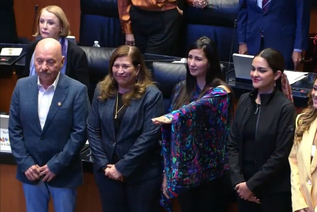 Denisse Ortiz se convierte en senadora de la República ante la ausencia de Yeidckol Polevnsky