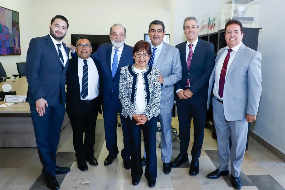 En alianza con el empresario Carlos Slim, Puebla traza ruta de inversión y tecnología al servicio de Puebla: Armenta 1 En alianza con el empresario Carlos Slim, Puebla traza ruta de inversión y tecnología al servicio de Puebla Armenta