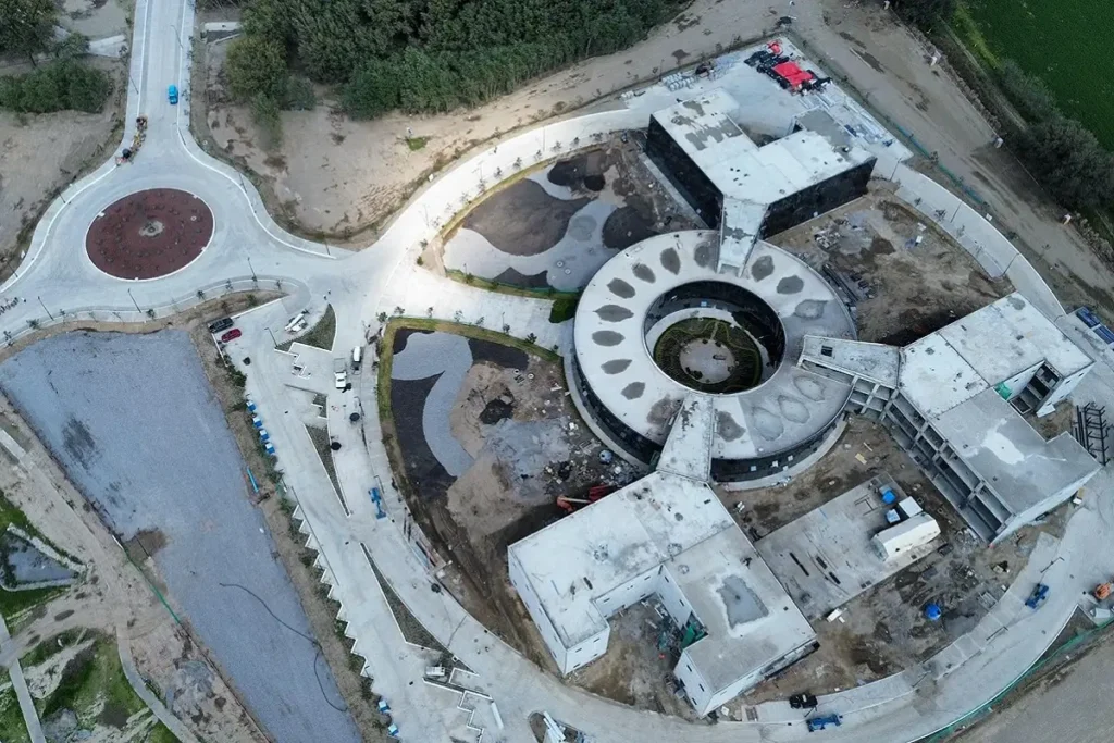 Este es el avance en la construcción de las obras emblemáticas de Sergio Salomón