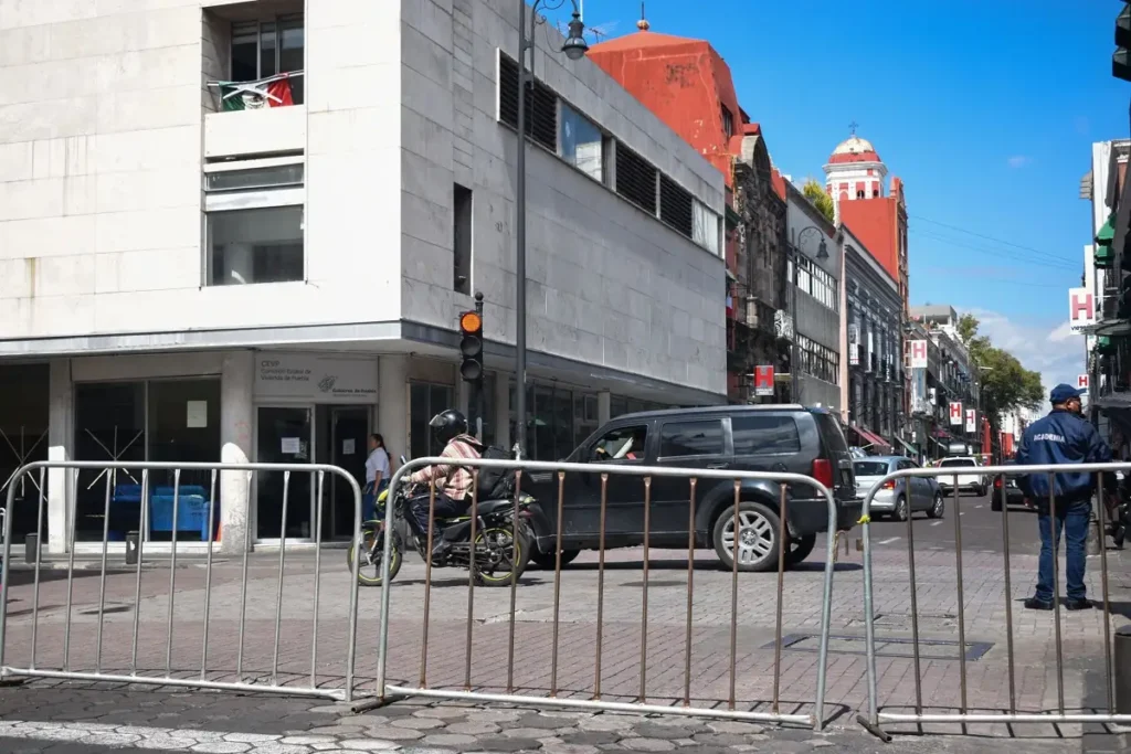 Estos son los cierres viales en Puebla para el 11 de noviembre