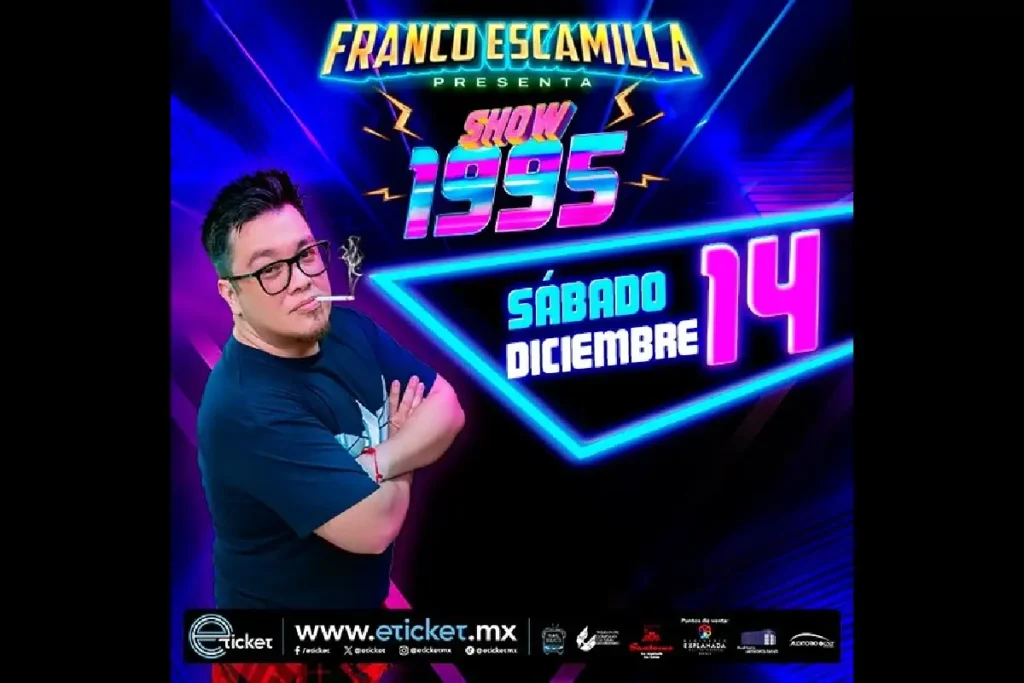 Franco Escamilla en Puebla: Fecha, lugar y precio de los boletos