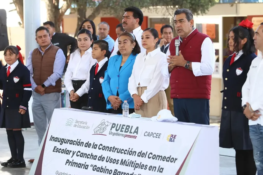 Sin distingo partidista o de región, gobierno de Sergio Salomón ejecuta obra en todo el estado