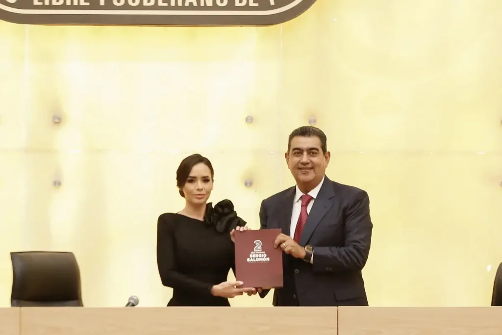 No soy fundador de Morena, pero honré la visión de AMLO Sergio Salomón en su segundo informe