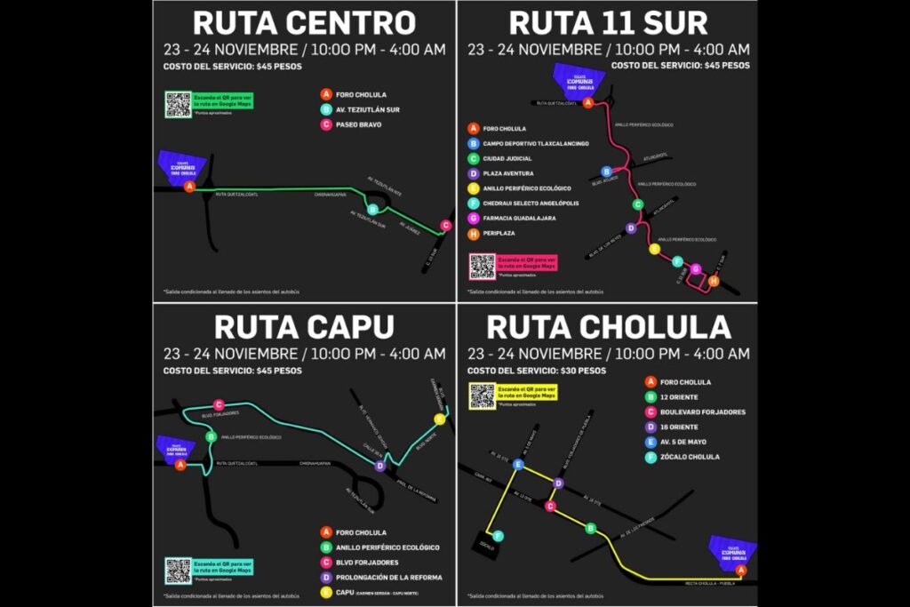 Rutas directas al Tecate Comuna: Precios, recorridos y horarios