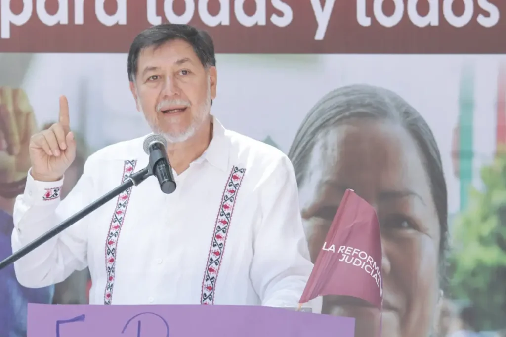 Sergio Salomón ha sido un gran gobernador”, asegura Noroña en visita a Puebla 