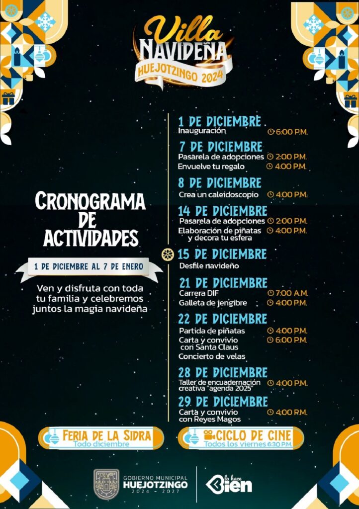 La magia de la navidad llega a Huejotzingo: Roberto Solís presenta la "Villa Navideña 2024" 2 La magia de la navidad llega a Huejotzingo: Roberto Solís presenta la "Villa Navideña 2024"