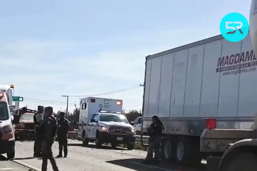 Accidente en la México-Puebla deja dos muerto y seis heridos