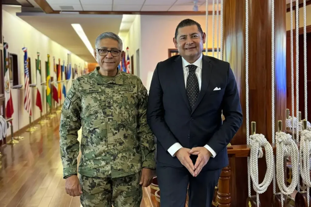 Marina no desplazará al Estado en funciones de seguridad: Armenta