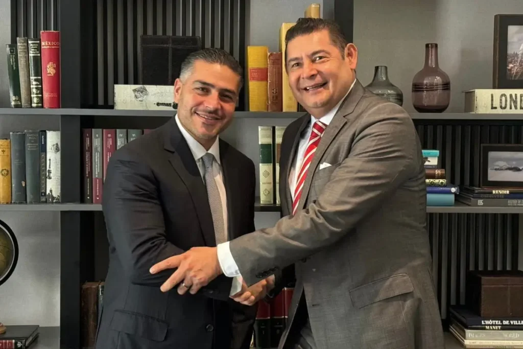 Alejandro Armenta se reunió con Garcia Harfuch