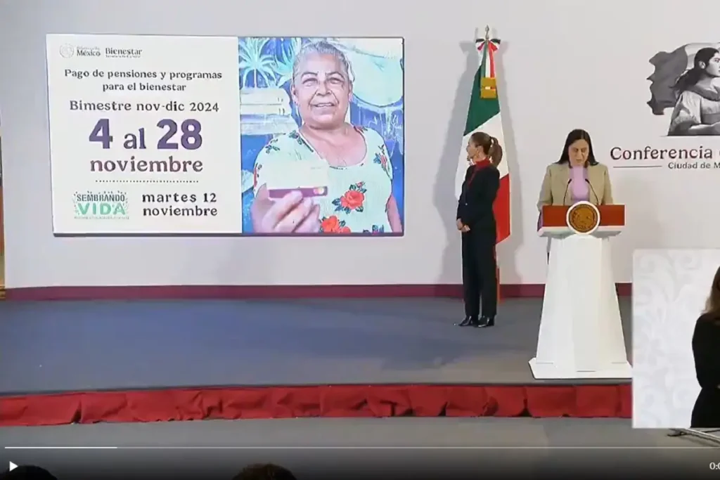 calendario de pagos de noviembre y diciembre de la pensión del Bienestar en Puebla