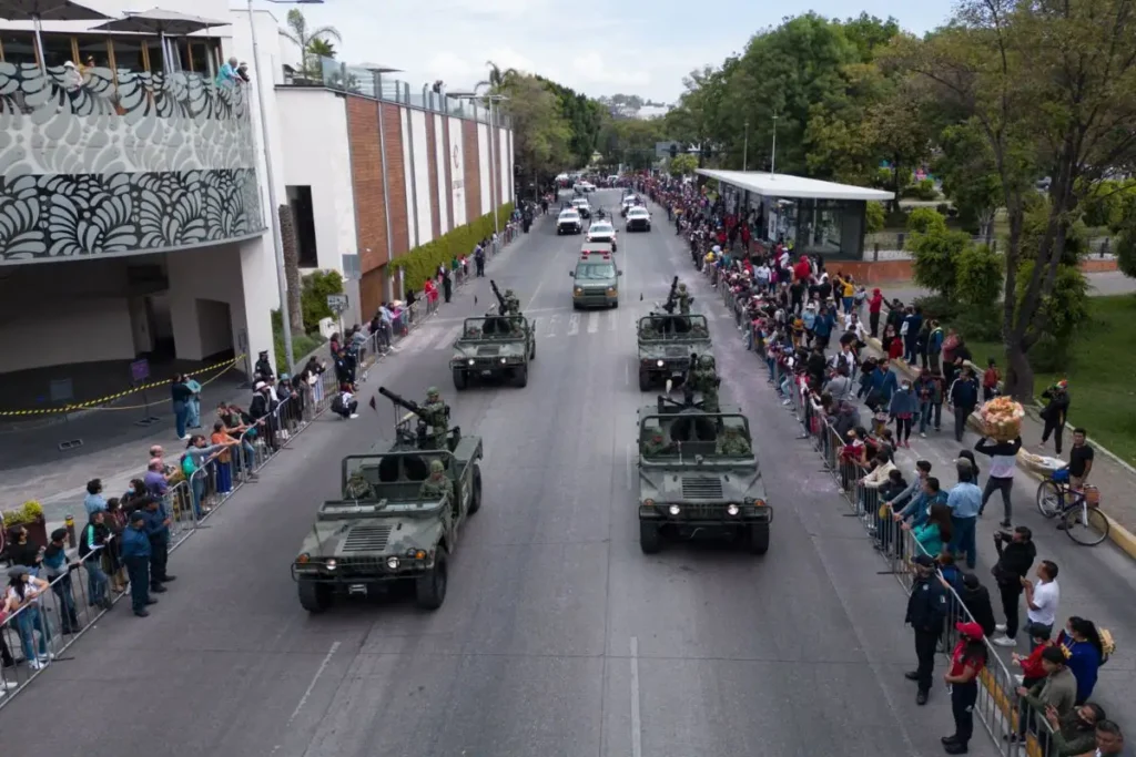 Estas serán las calles cerradas en Puebla el 20 de noviembre por el desfile