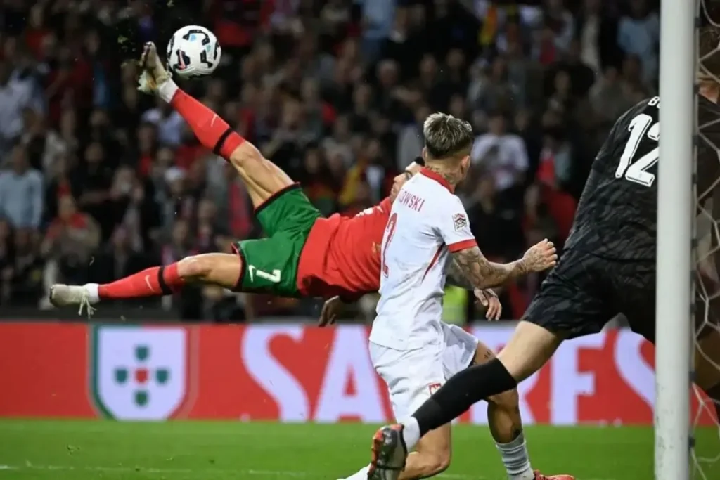 Cristiano Ronaldo rompe récord tras victoria en el Portugal vs Polonia