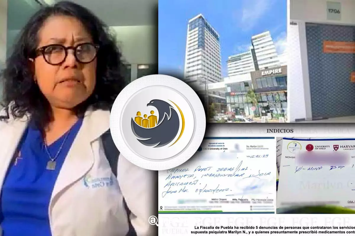 Van cinco denuncias contra Marilyn Cote: Fiscalía de Puebla investiga más delitos 1 Van cinco denuncias contra Marilyn Cote: Fiscalía de Puebla investiga más delitos