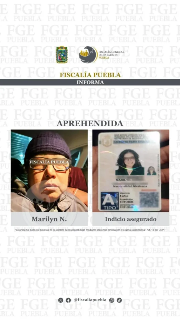 Detienen a Marilyn Cote, la falsa psiquiatra en Tlaxcala