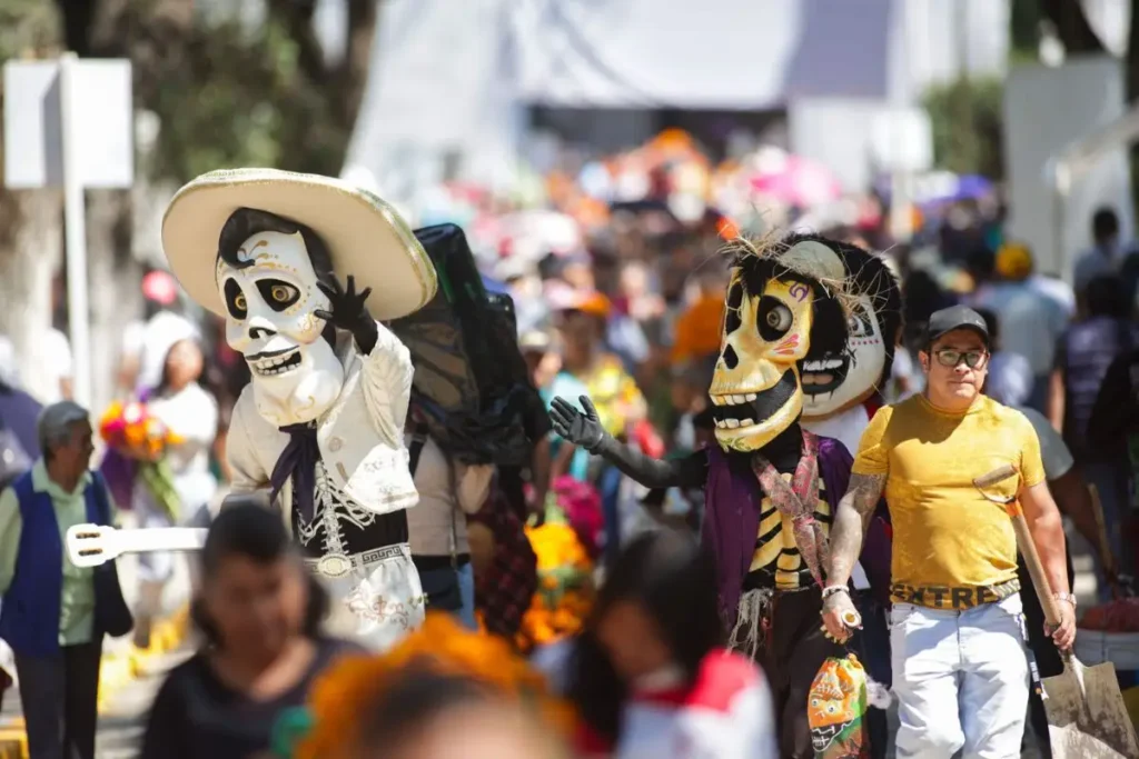 dia de muertos en los panteones de puebla 6