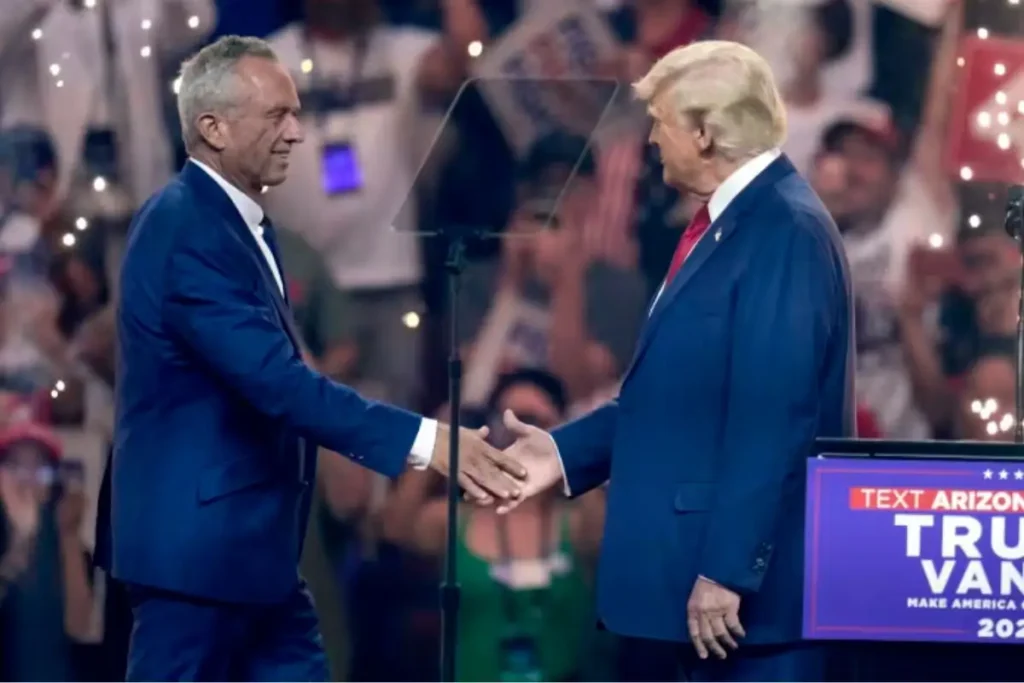 Donald Trump nombrará a Kennedy como secretario de Salud en EU