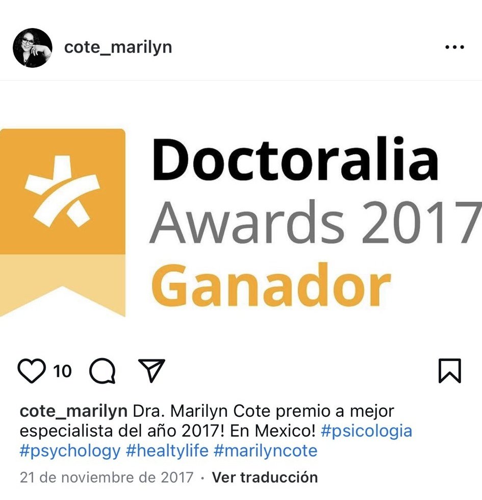 Funan a doctoralia por reconocer a Marilyn Cote