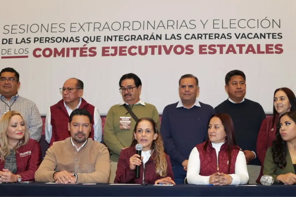 Olga Lucía Romero se queda al frente de Morena Puebla; renuevan siete secretarías del comité