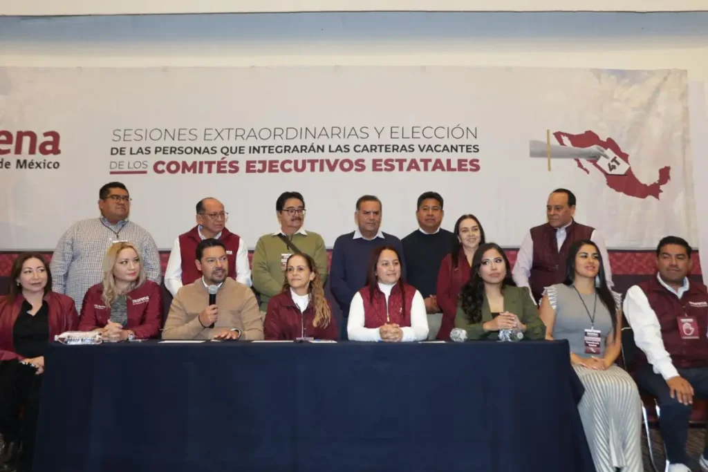 Olga Lucía Romero se queda al frente de Morena Puebla; renuevan siete secretarías del comité