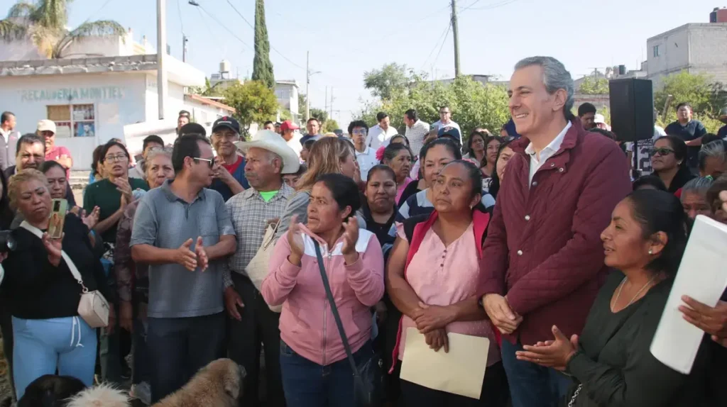 Dignificará Pepe Chedraui Vialidades de la colonia Valle del Paraíso
