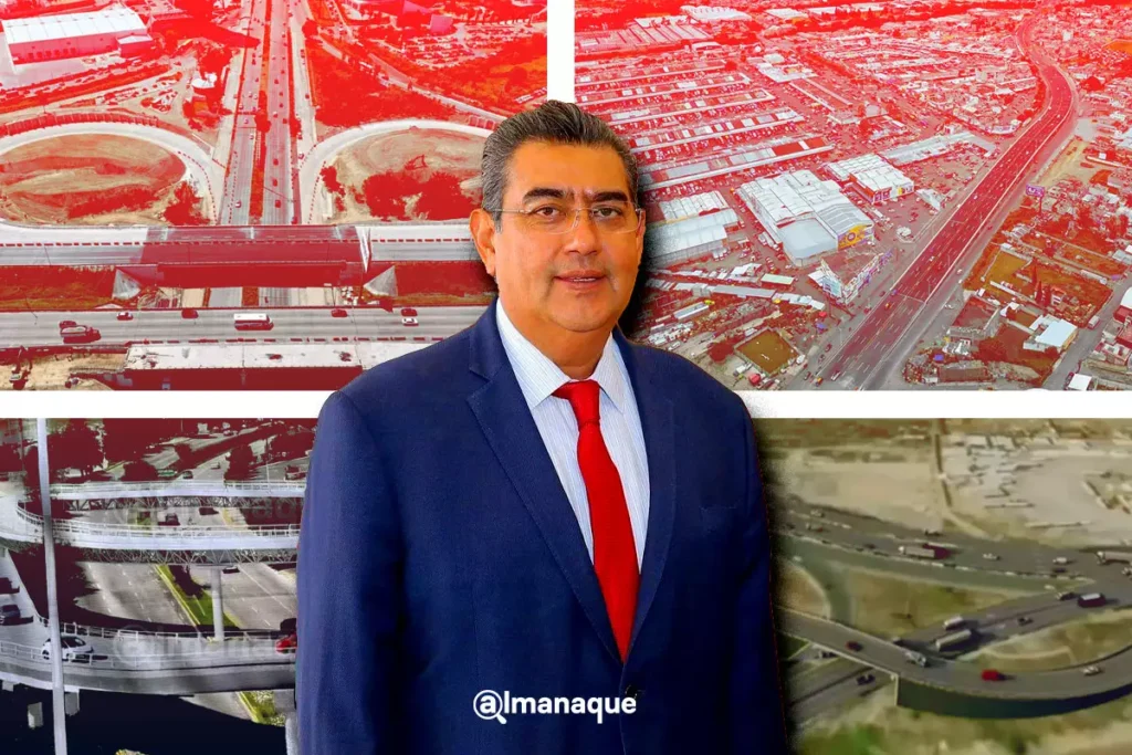 portada Sergio Salomon invierte mil 861.5 mdp en seis distribuidores viales en Puebla