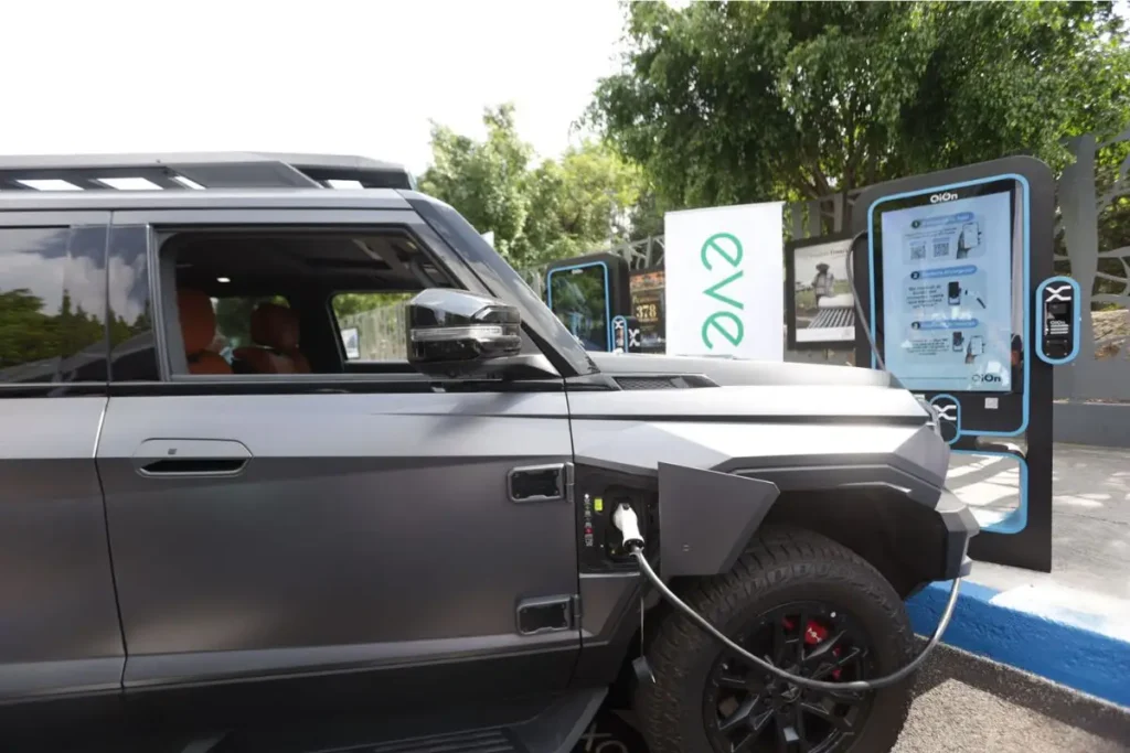 Ubicación de los nuevos cargadores eléctricos en Puebla