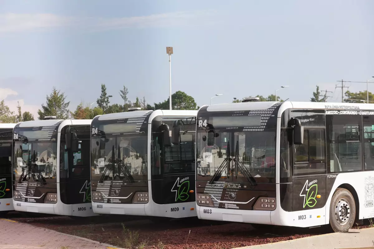 unidades ruta 4 Linea Metropolitana 2