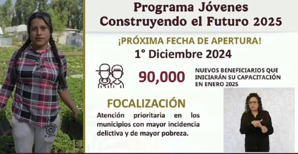 ¡Atención! La próxima semana se abre el registro de Jóvenes Construyendo el Futuro