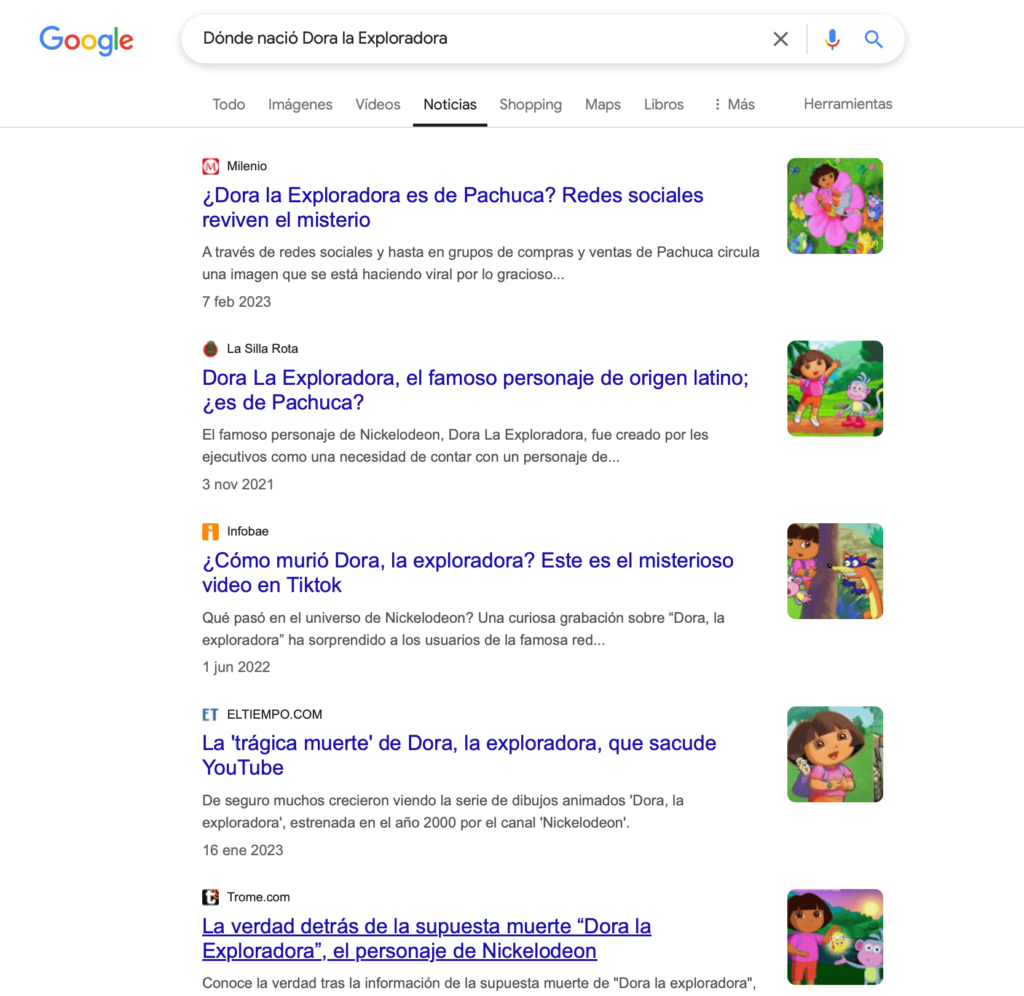 ¿Dónde nació Dora la Exploradora? La historia de la pregunta 