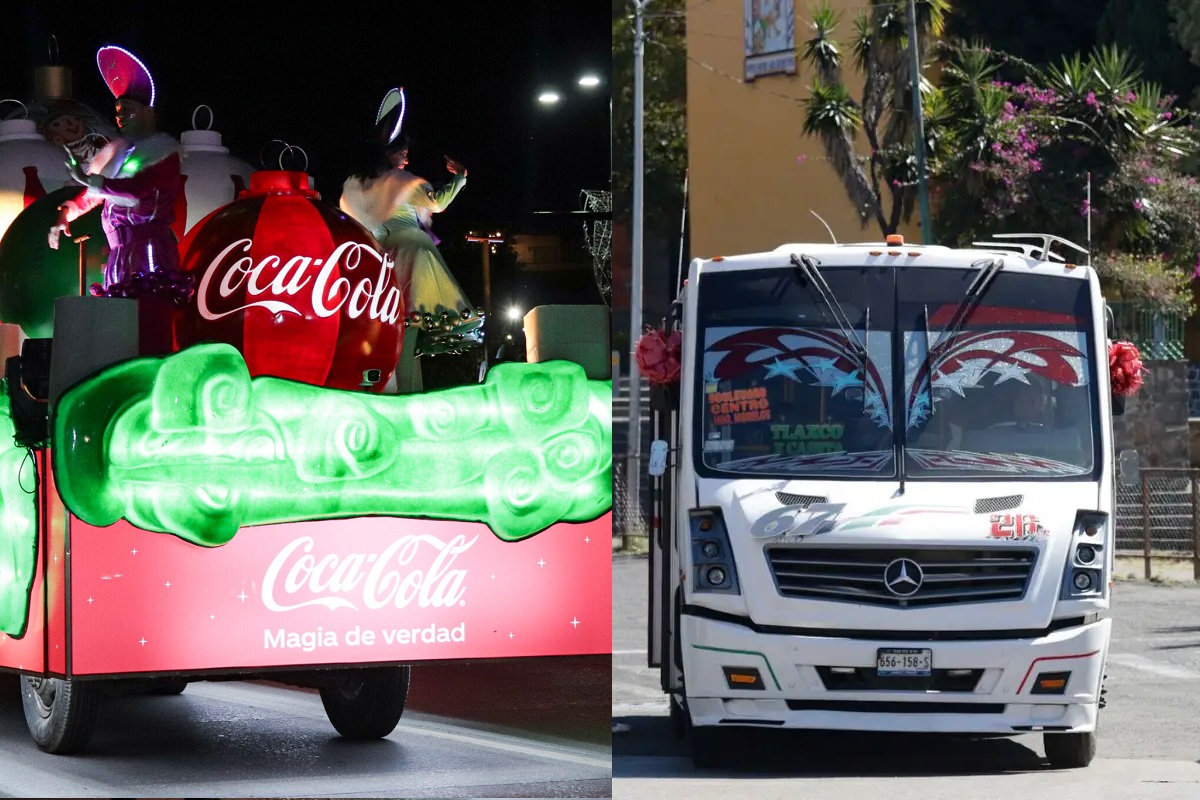 Caos por la caravana Coca-Cola: 50 rutas suspenderán servicio en Puebla 1 Transporte público suspenderá servicio por Caravana Coca-Cola