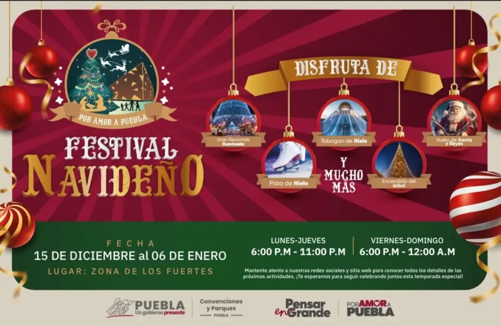 Festival Navideño Por amor a Puebla