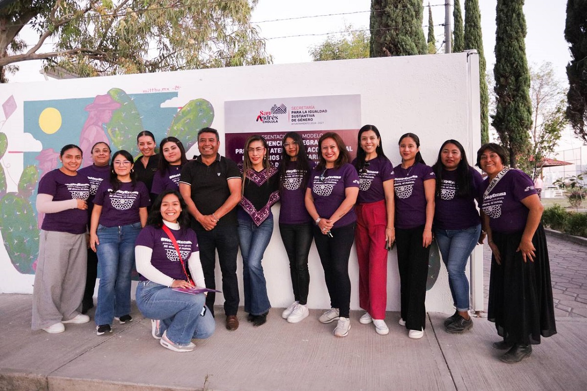 Presenta San Andrés Cholula el Modelo de Intervención Integral para Prevenir y Atender el Acoso y Hostigamiento Sexual en Espacios Comunitarios 1 Presenta San Andrés Cholula el Modelo de Intervención Integral para Prevenir y Atender el Acoso y Hostigamiento Sexual en Espacios Comunitarios
