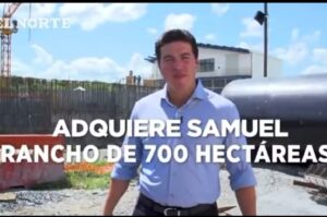 Samuel García adquiere un rancho de 700 hectáreas con un costo de 800 mdp